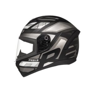 Capacete Peels Spike II Mx2 Preto c/ Grafite - Fosco