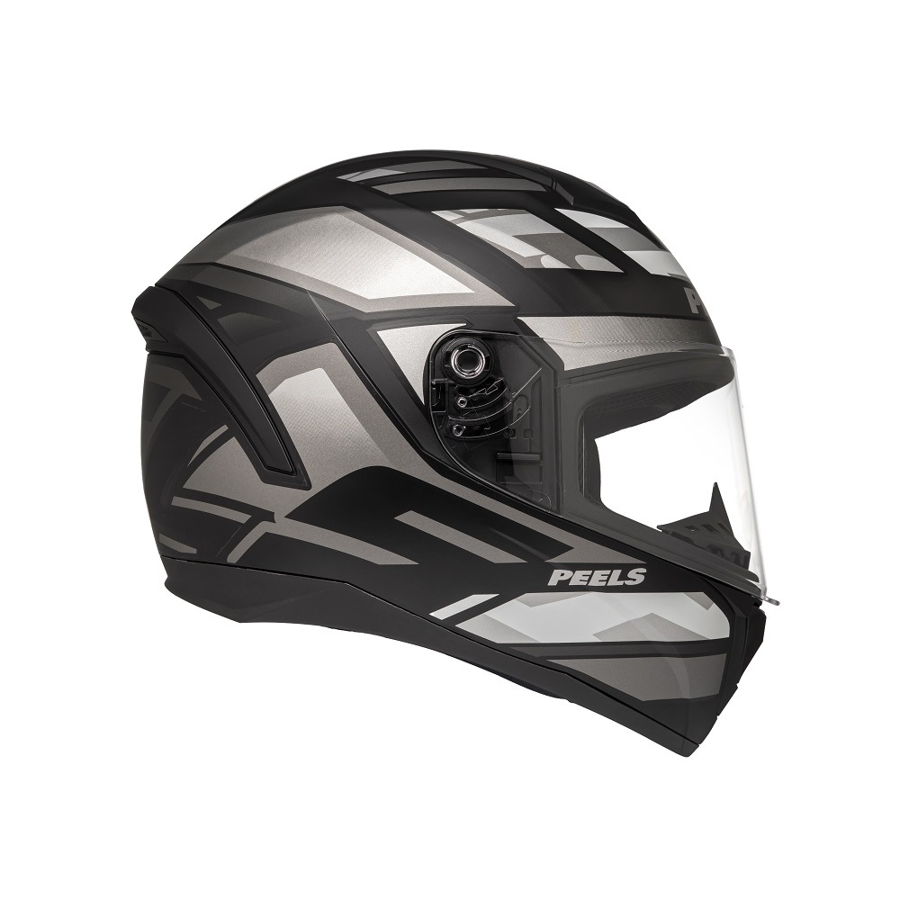 Capacete Peels Spike II Mx2 Preto c/ Grafite - Fosco - Imagem 4