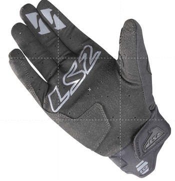Luva Motociclista Ls2 Hiker Preto c/ Proteções