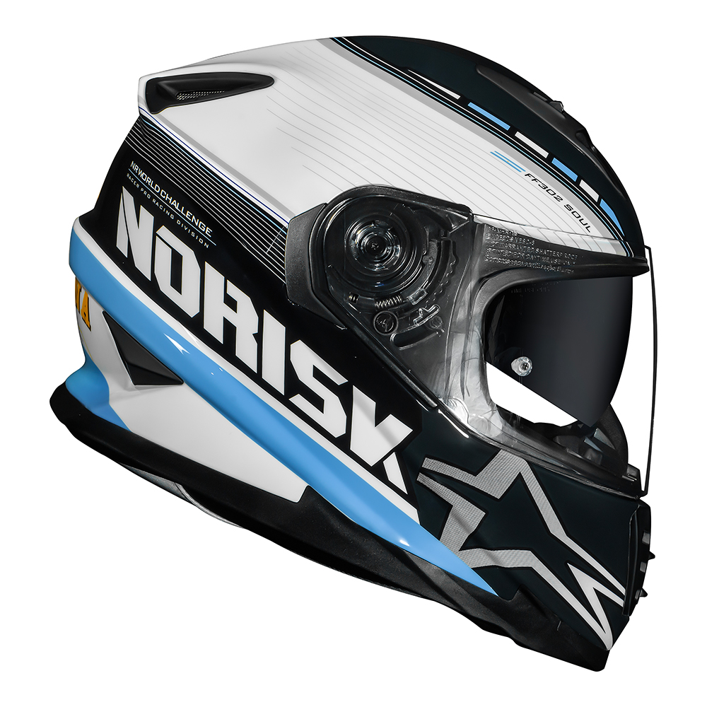 Capacete Norisk FF302 Soul Grand Prix Argentina C/ Óculos Interno - Imagem 4
