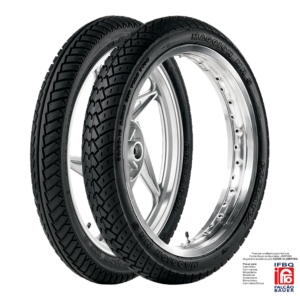 Par Pneus Maggion S/c Titan Fan 150 160 Dianteiro e Traseiro s/ câmara