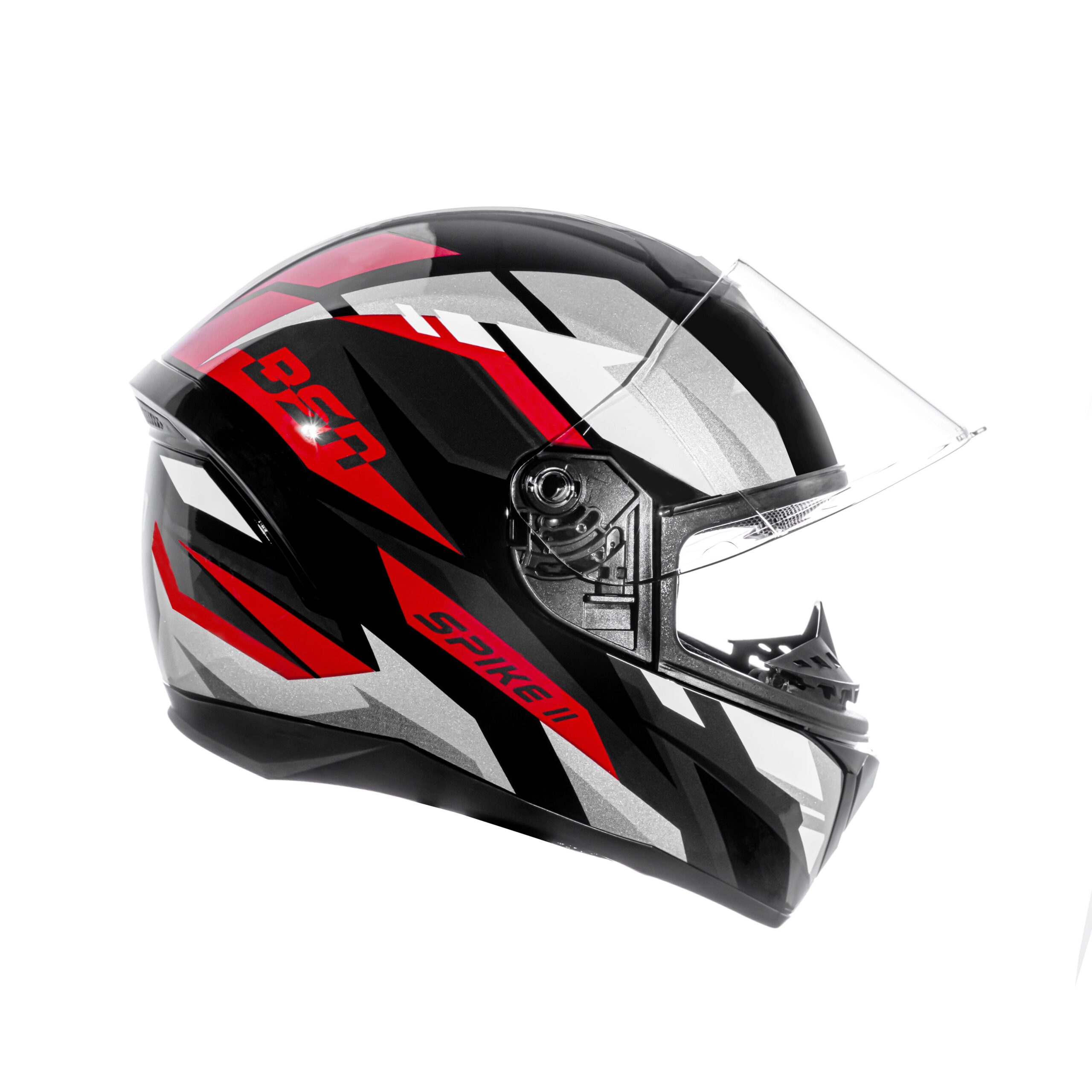 Capacete Peels Spike 2 BSN Preto e Vermelho - Imagem 5