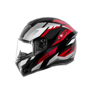 Capacete Peels Spike 2 BSN Preto e Vermelho