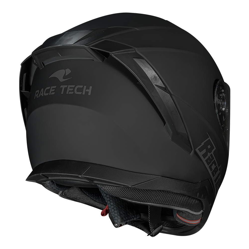 Capacete Race Tech Volt Monocolor Matte Black c/ Óculos - Imagem 9