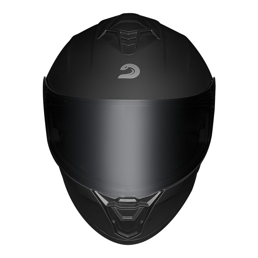 Capacete Race Tech Hit Monocolor Matte Black - Imagem 4