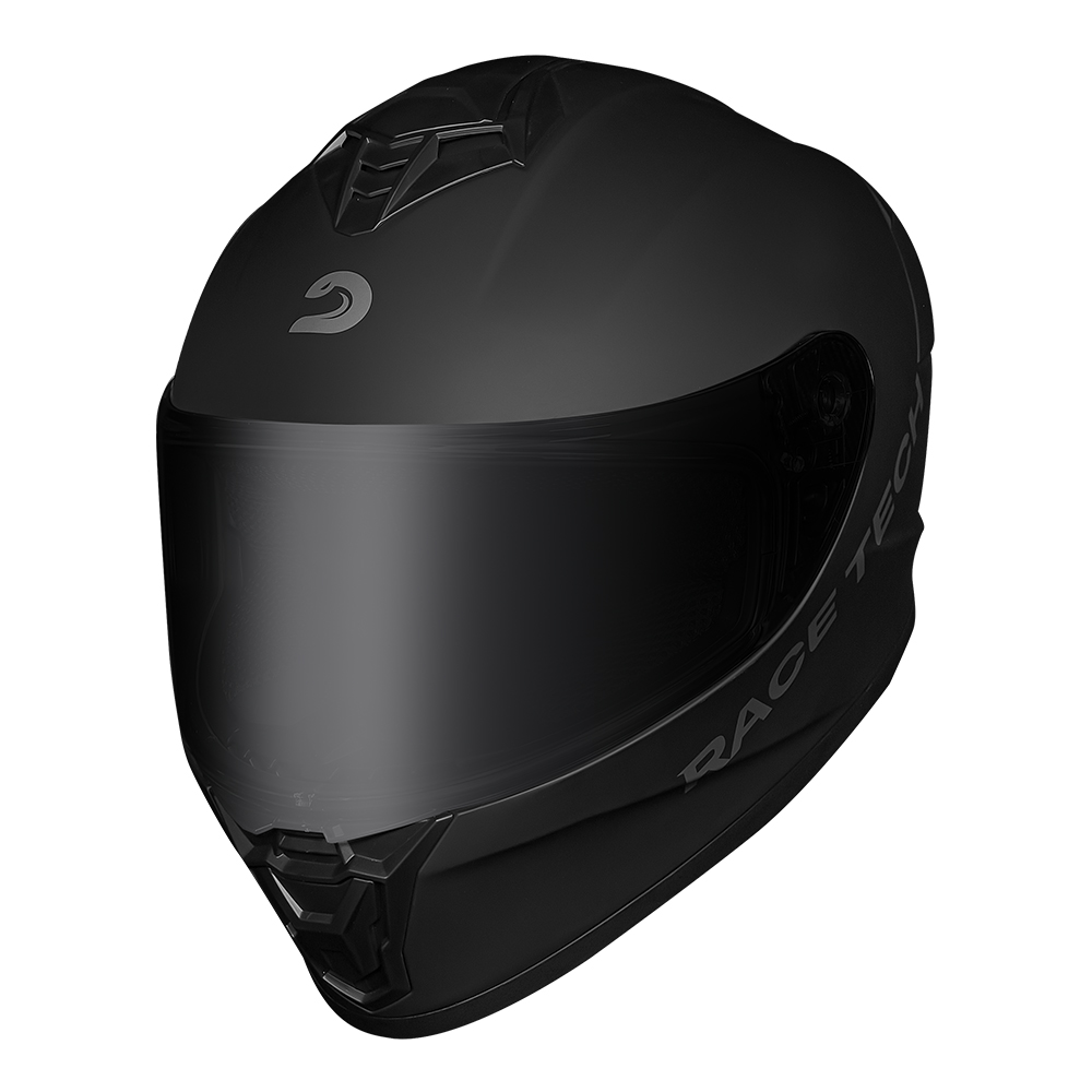 Capacete Race Tech Hit Monocolor Matte Black - Imagem 7
