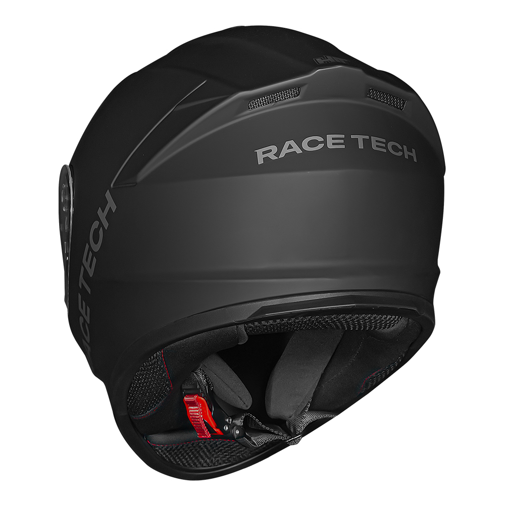 Capacete Race Tech Hit Monocolor Matte Black - Imagem 9