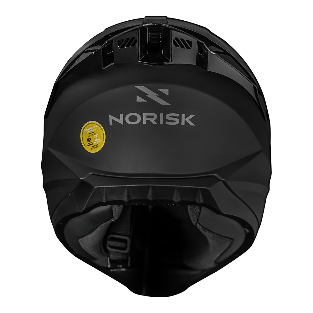 Capacete Norisk Razor Solid Edition Fosco Viseira Fumê E Spoiler - Imagem 8