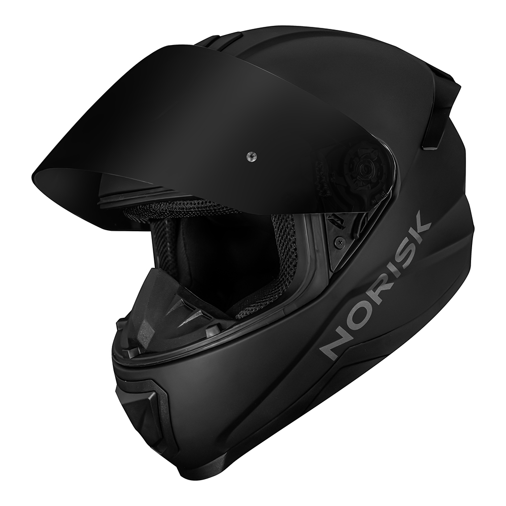 Capacete Norisk Razor Solid Edition Fosco Viseira Fumê E Spoiler - Imagem 7