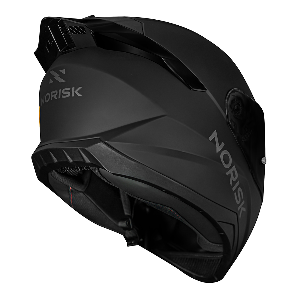 Capacete Norisk Razor Solid Edition Fosco Viseira Fumê E Spoiler - Imagem 4