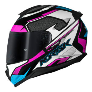 Capacete Norisk Speedmax Blk/White/Pink