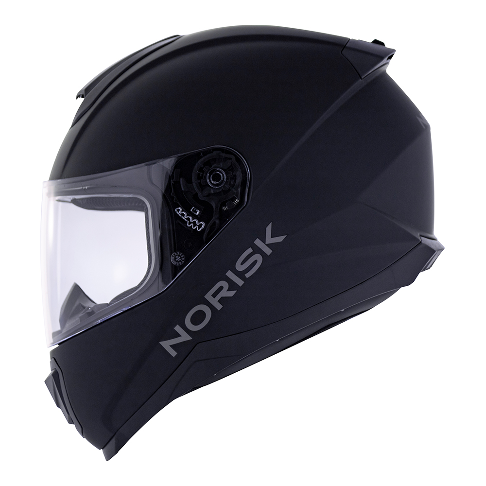 Capacete Norisk Razor Solid Matte Black - Preto Fosco - Imagem 7