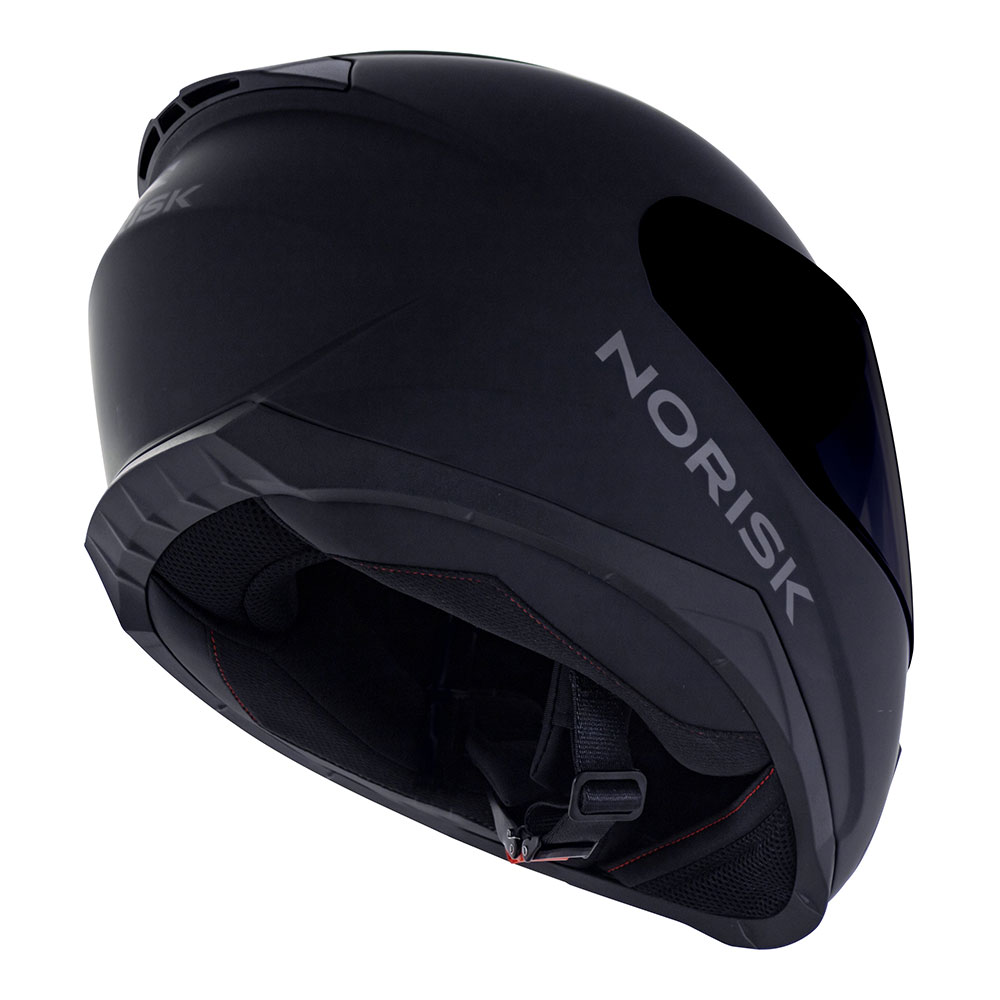 Capacete Norisk Razor Solid Matte Black - Preto Fosco - Imagem 5