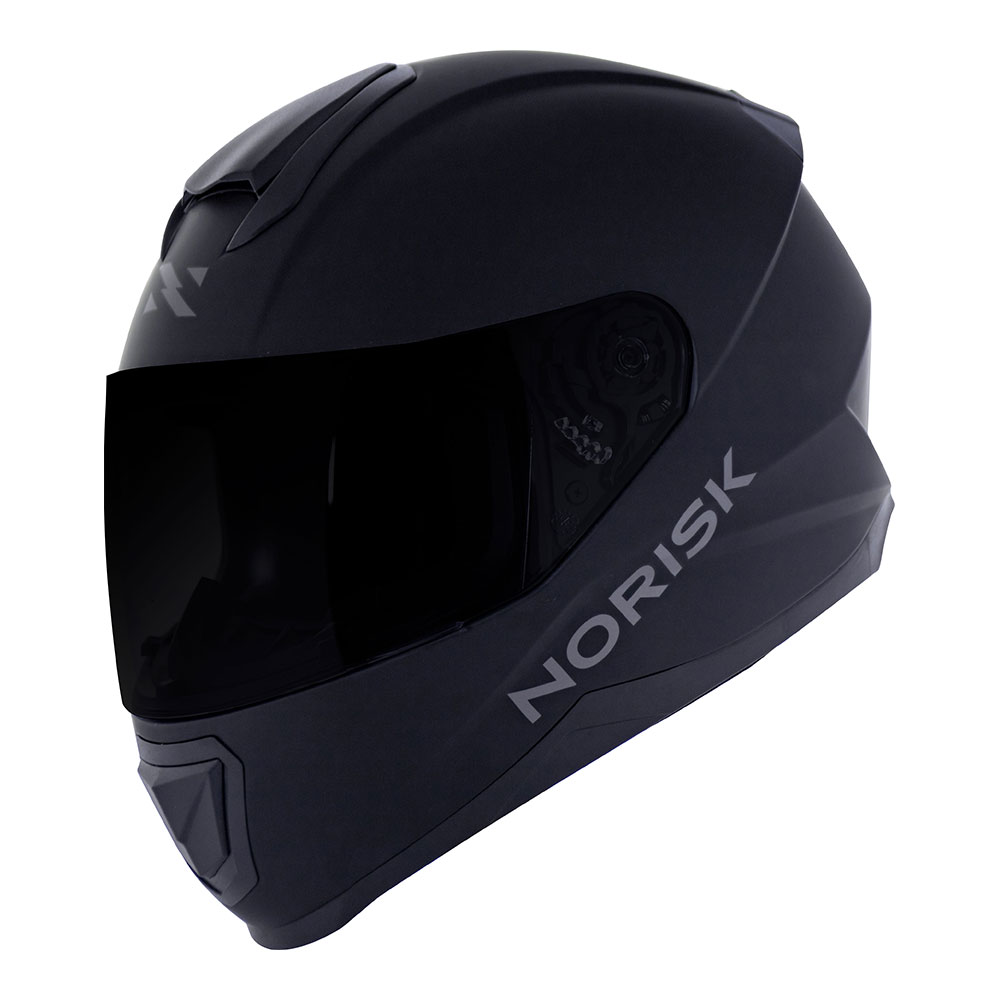 Capacete Norisk Razor Solid Matte Black - Preto Fosco - Imagem 9