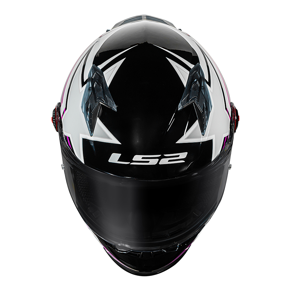 Capacete Ls2 FF358 Pro Estellar Rosa c/ Roxo - Esportivo - Imagem 7