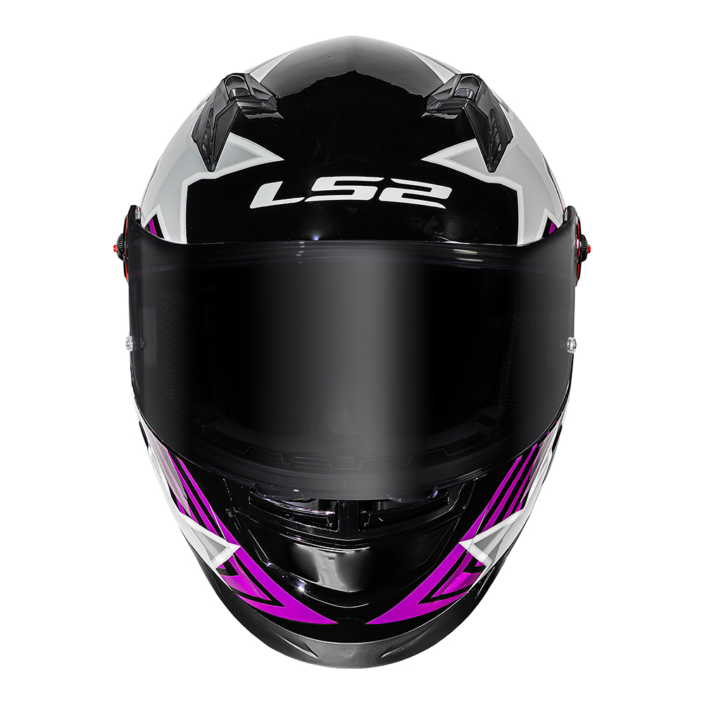Capacete Ls2 FF358 Pro Estellar Rosa c/ Roxo - Esportivo - Imagem 10