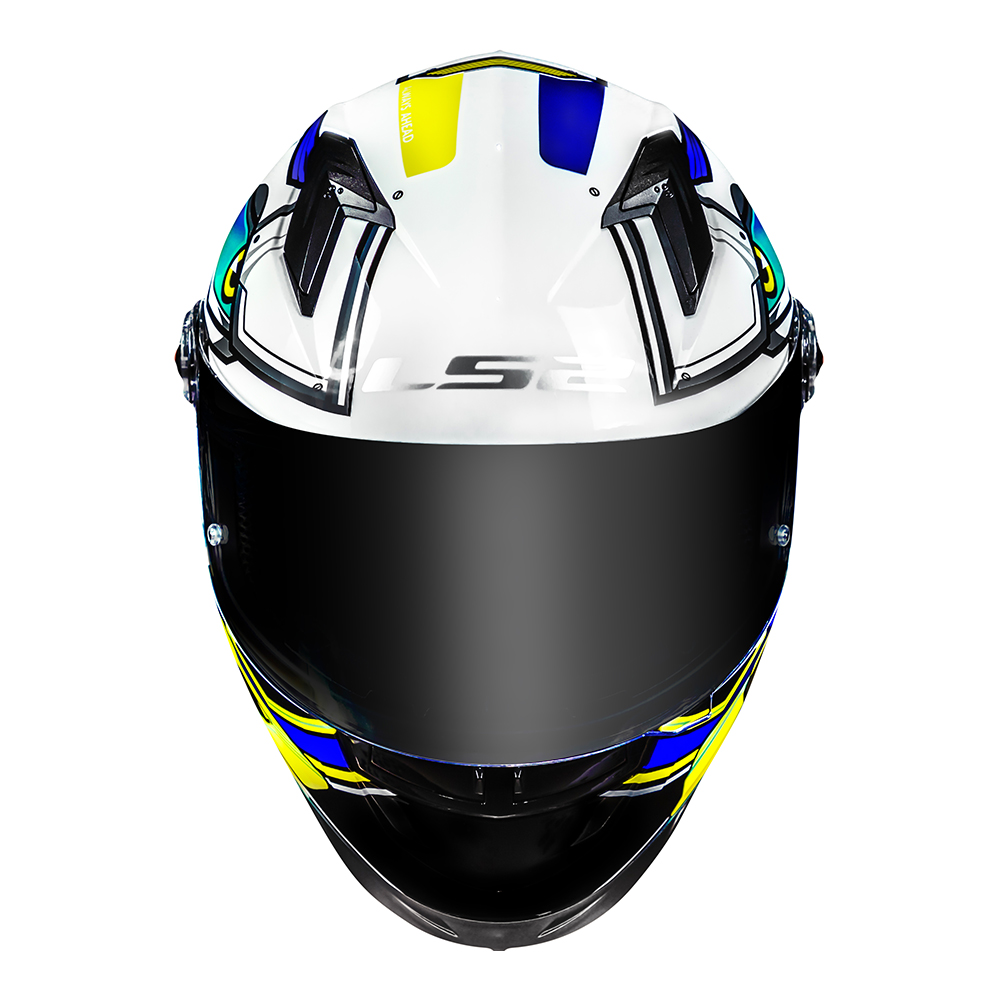Capacete Ls2 FF358 Xdron Azul - Imagem 4