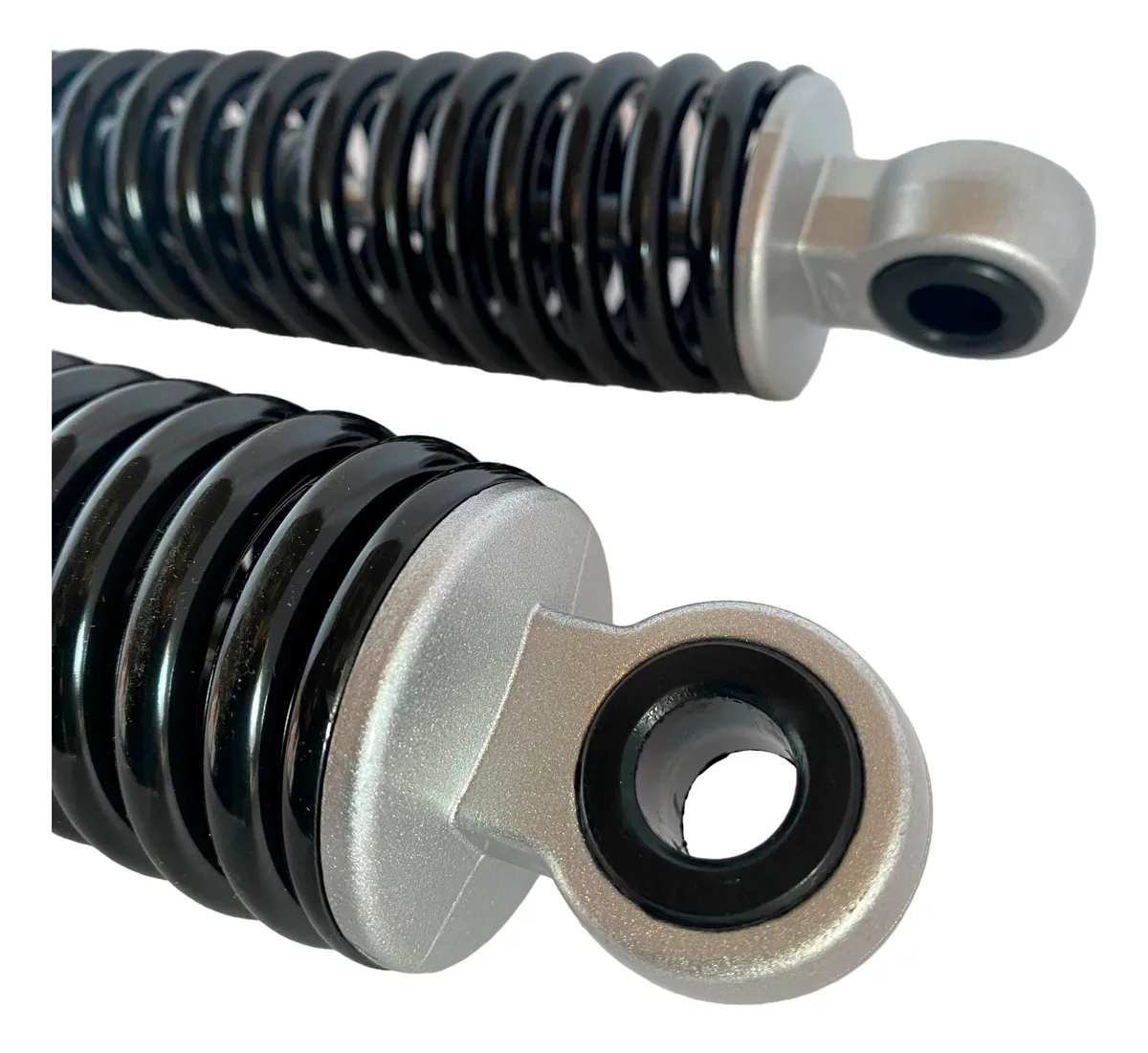 Par de Amortecedores Cromados com Regulagem para Motocicleta CG 150 Titan EX ESD 2014 em Diante / Titan 160 - Imagem 4