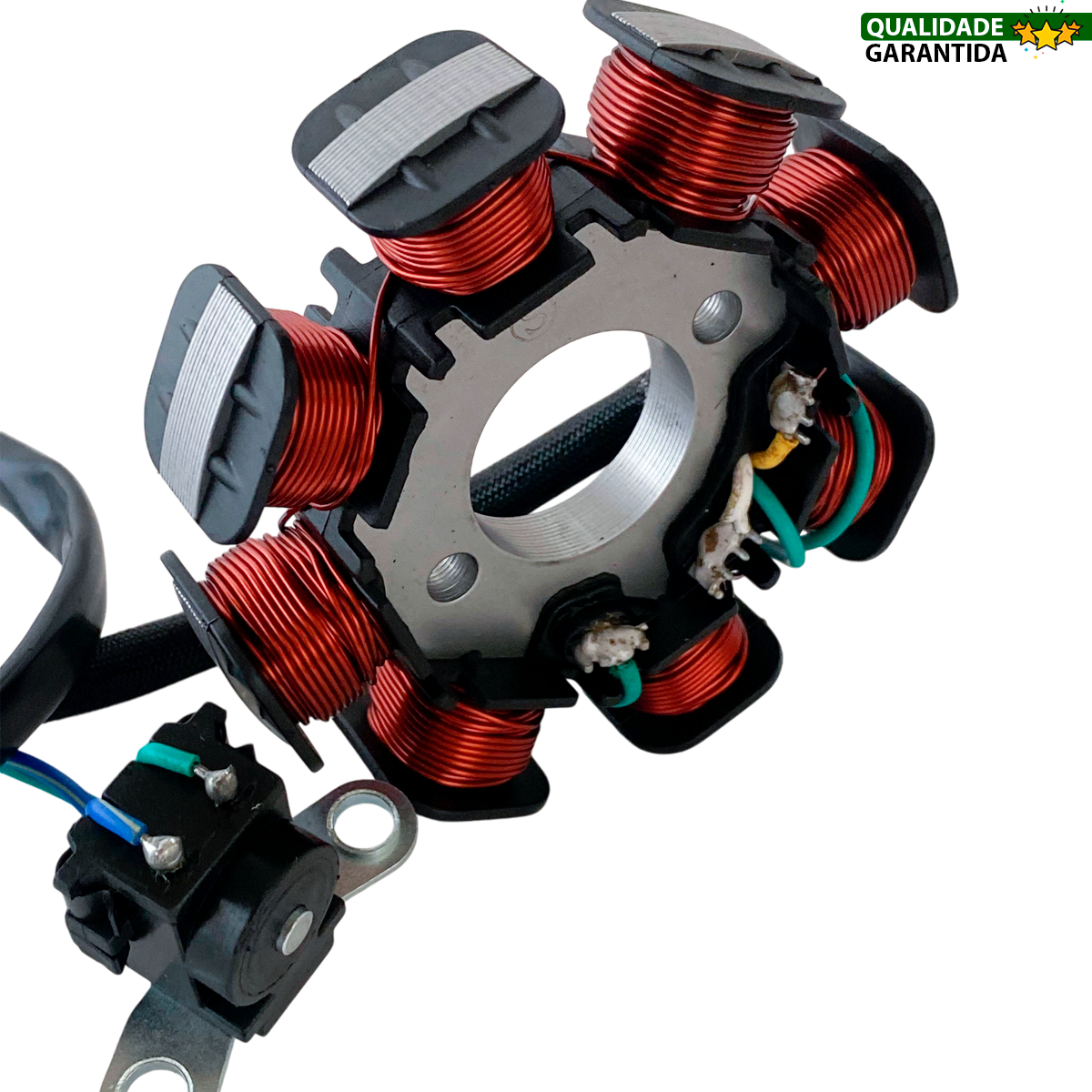 Estator Completo Honda Biz 125 2006 a 2008 - Imagem 4