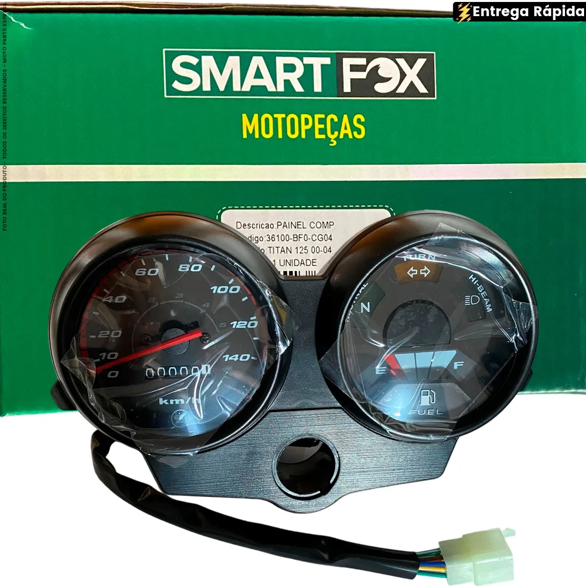 Painel Completo Honda Cg 125 Titan 125 2000 até 2004 - Imagem 5