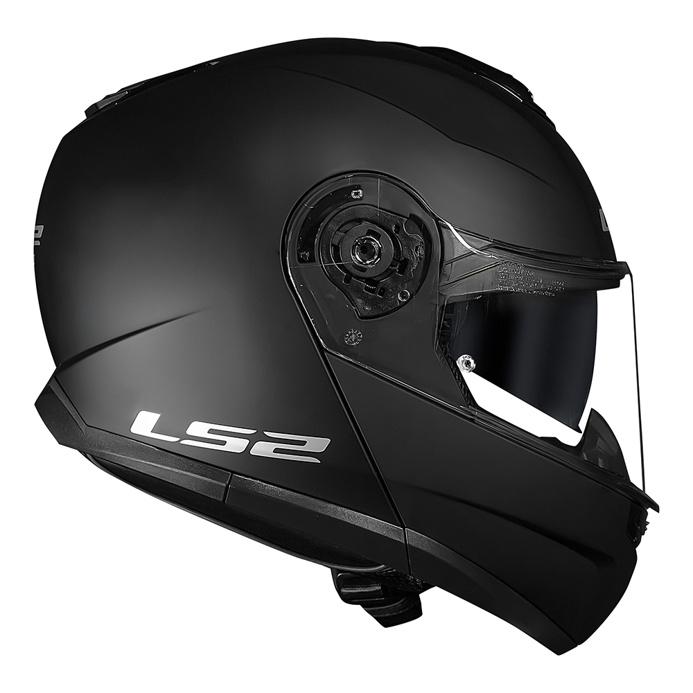 Capacete Ls2 Ff908 Strobe Il Matte Preto Fosco - Articulado - Imagem 5