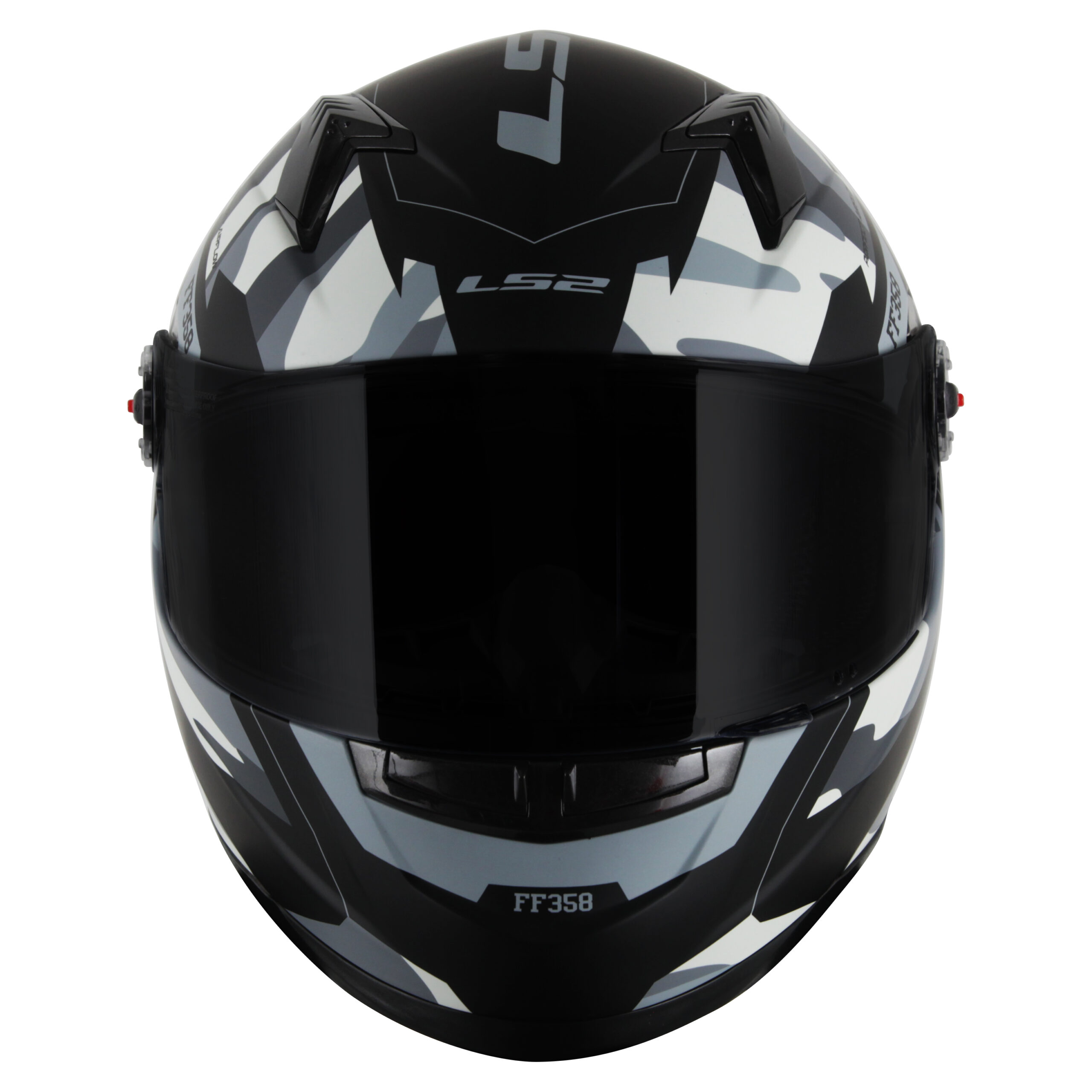 Capacete Ls2 Ff358 Tank Matte Black / Preto Fosco - Imagem 5