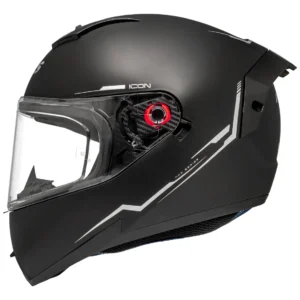 Capacete Peels Icon Pro NKD – Preto Fosco com Prata