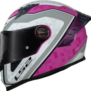Ls2 capacete Ff358 Pro striker Pink/Grey