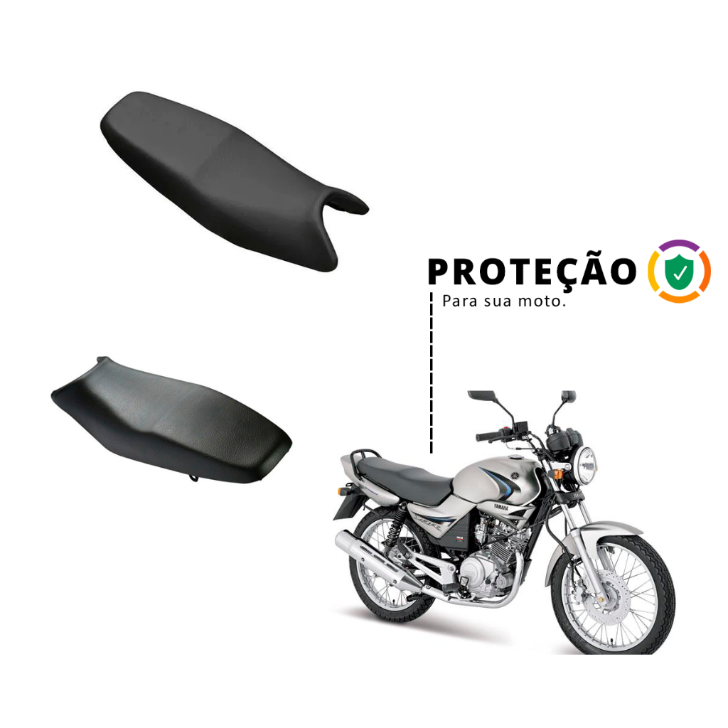 Capa de Banco Motocicleta Yamaha Ybr 125 2000 A 2008 - Imagem 6