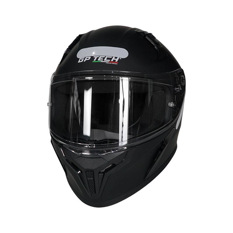 Capacete Motociclista Gp Tech Sense Preto Fosco - Imagem 6