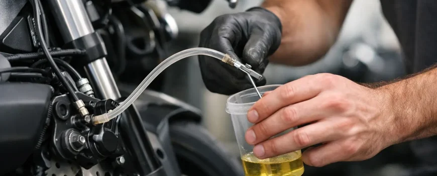 Como sangrar freio de moto em 7 etapas seguras