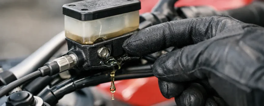 Vazamento no Cilindro Mestre da Moto? Veja Como Agir