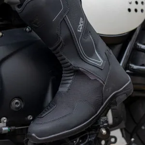 Bota WXR Nomad Touring Motociclista Impermeável Segurança - Preto